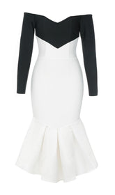 MIDIKLEID MIT LANGEN ÄRMELN